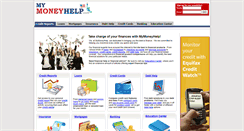 Desktop Screenshot of mymoneyhelp.com